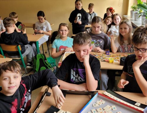 Dzień planszówek w kl. 4 b