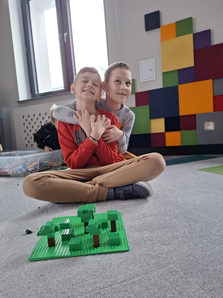 klasa 2a na zajeciach lego w multicentrum 11