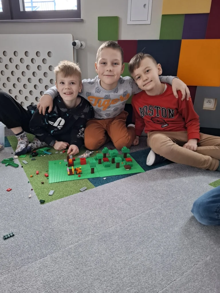 klasa 2a na zajeciach lego w multicentrum 3
