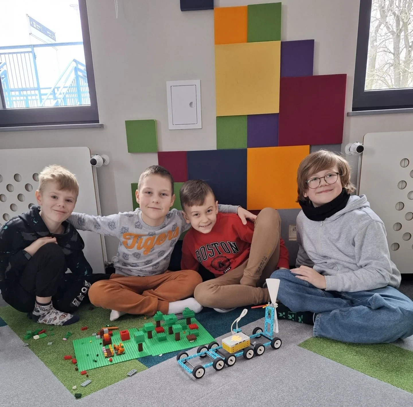 klasa 2a na zajeciach lego w multicentrum 4
