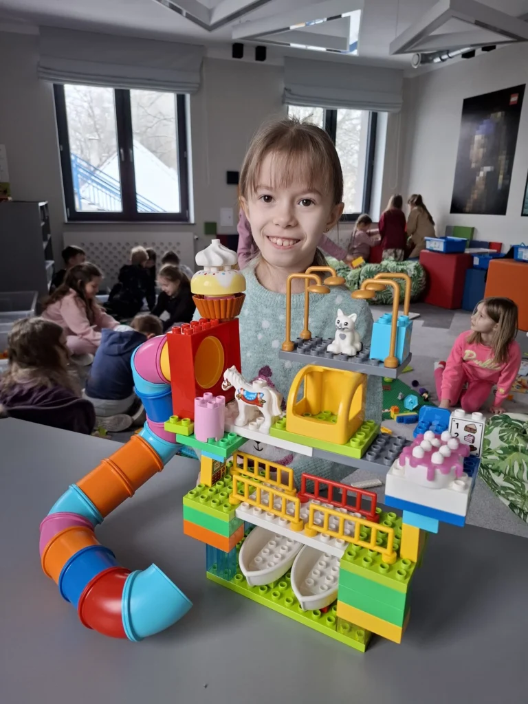 klasa 2a na zajeciach lego w multicentrum 7